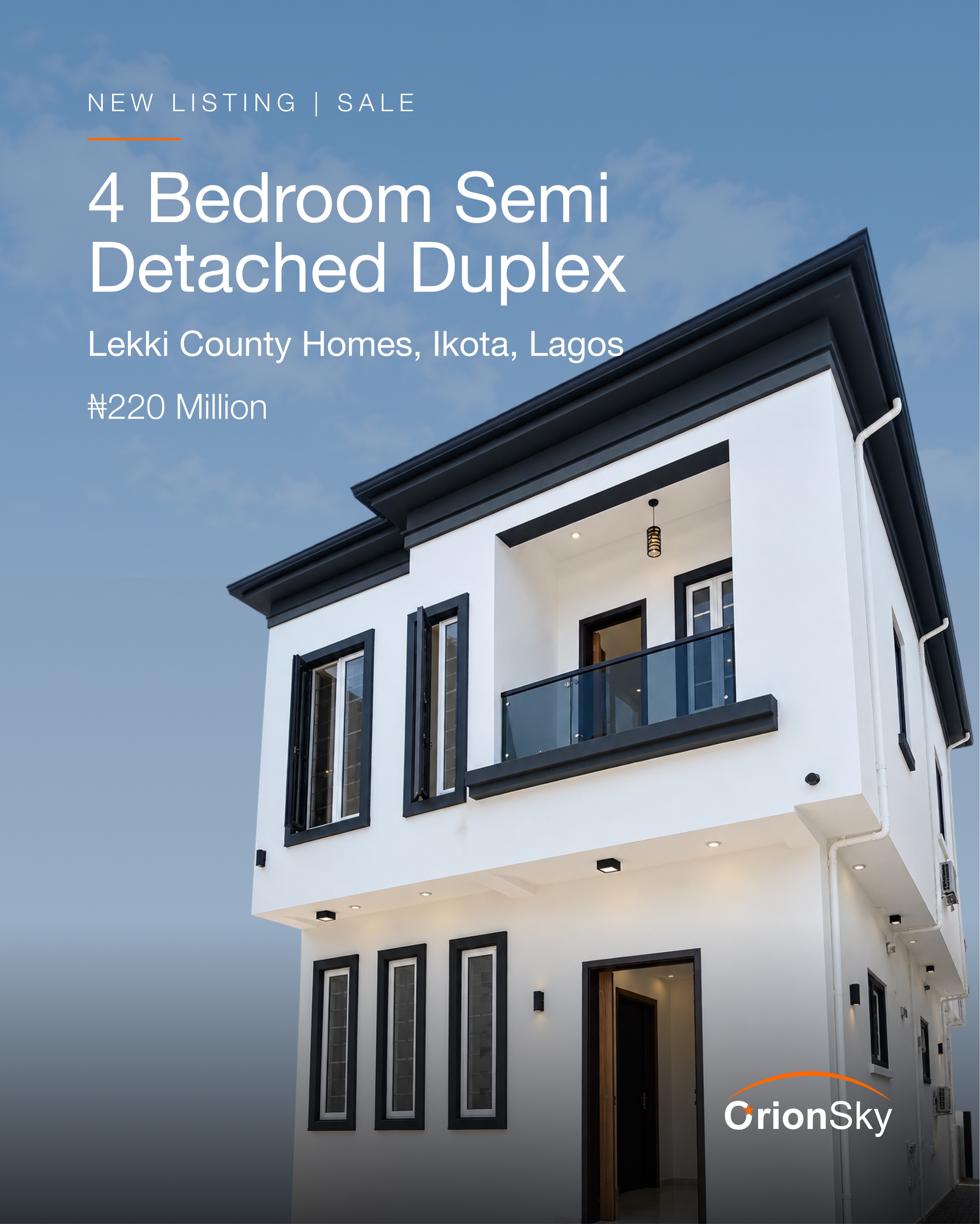 4 Bedroom Semi Detached Duplex