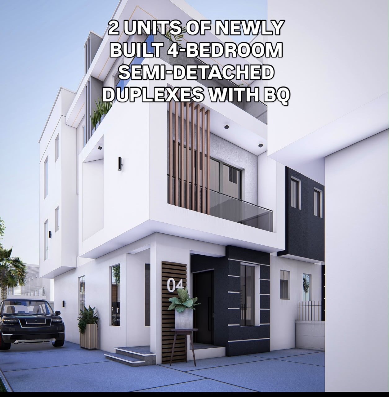 4 Bedroom Semi-Detached Duplex in Gbagada