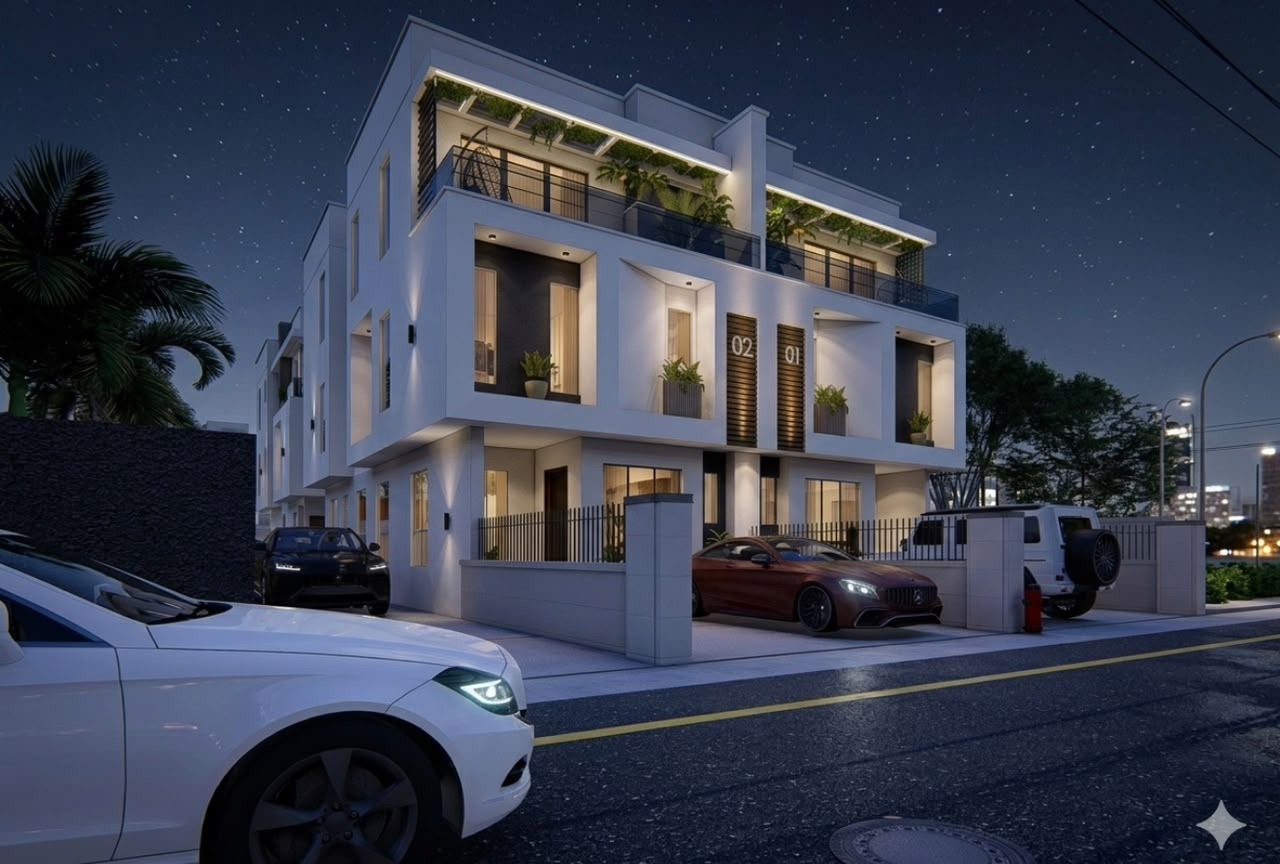 4 Bedroom Terrace Duplex in Soluyi Gbagada