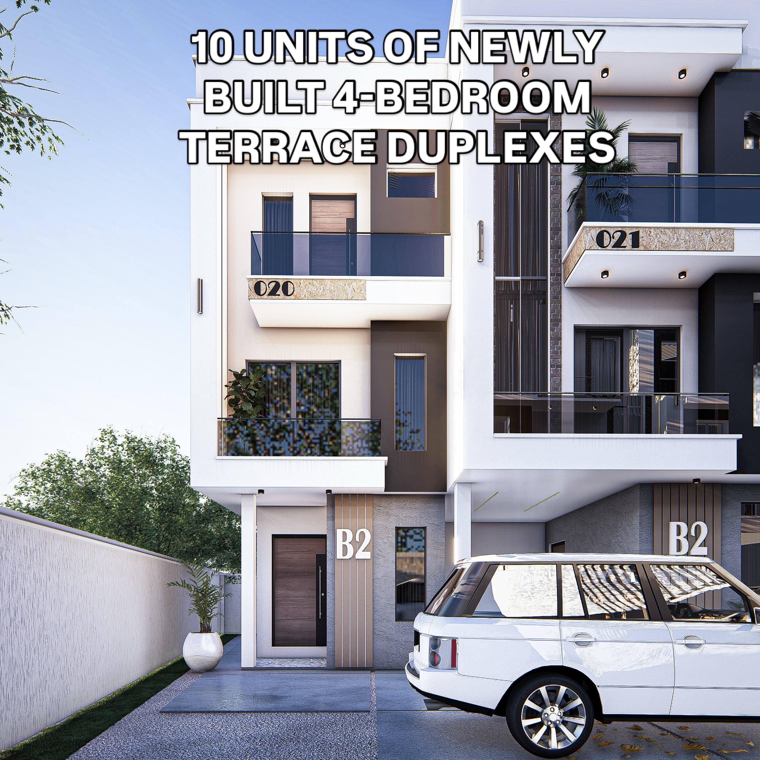 4 Bedroom Terrace Duplex in Soluyi Gbagada