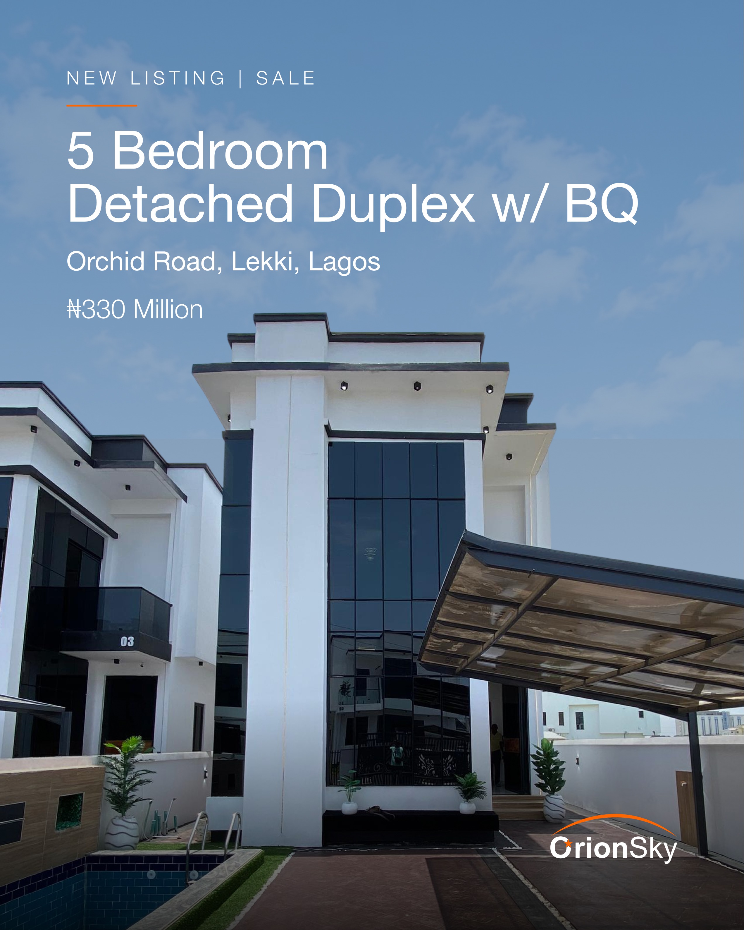 Exquisite 5 Bedroom Detached Duplex